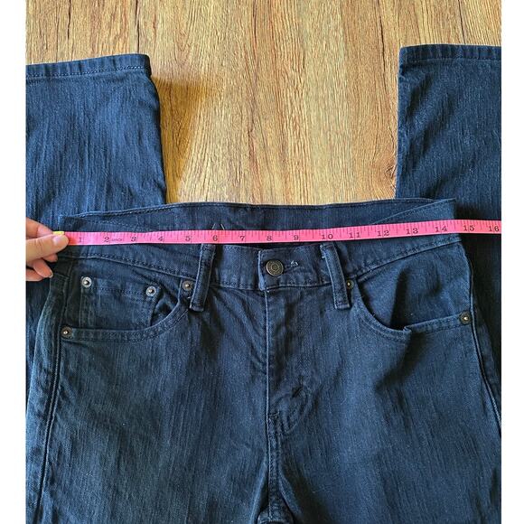 Levi's 511 Slim Fit Black Jeans Size 29x32 - Picture 4 of 6